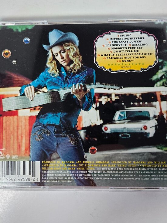 Madonna, Music CD. Bundle any 3 cd's with this title for only $12.00! - Picture 2 of 3
